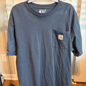 Carhartt Men's Grey Pocket T-Shirt